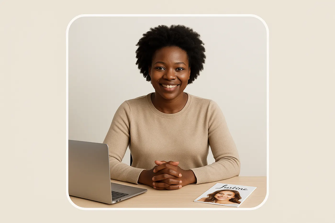 African woman looking confident about trusted dark spot treatment results